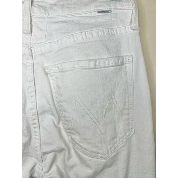 MOTHER High Waisted Rider Skimp in Totally Innocent - Picture 4 of 7